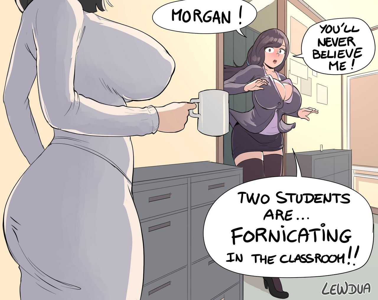 After class porn