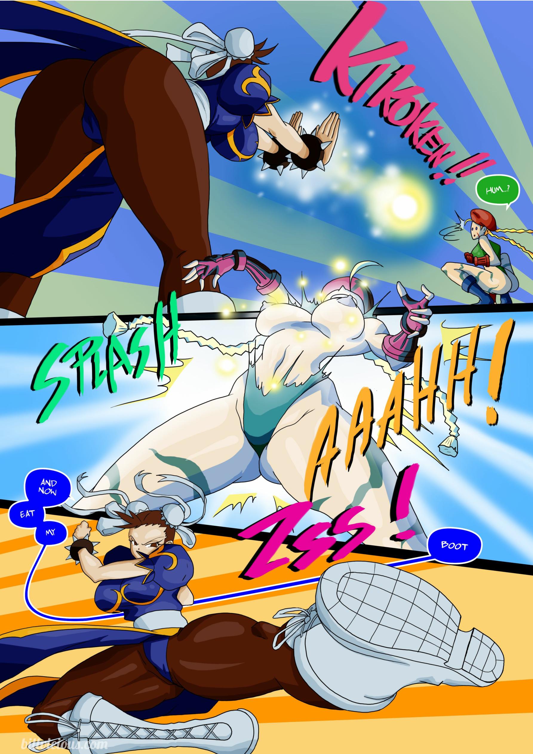Street Fighter Xxx 1 Futanari Comic By Witchkingoo Futapo